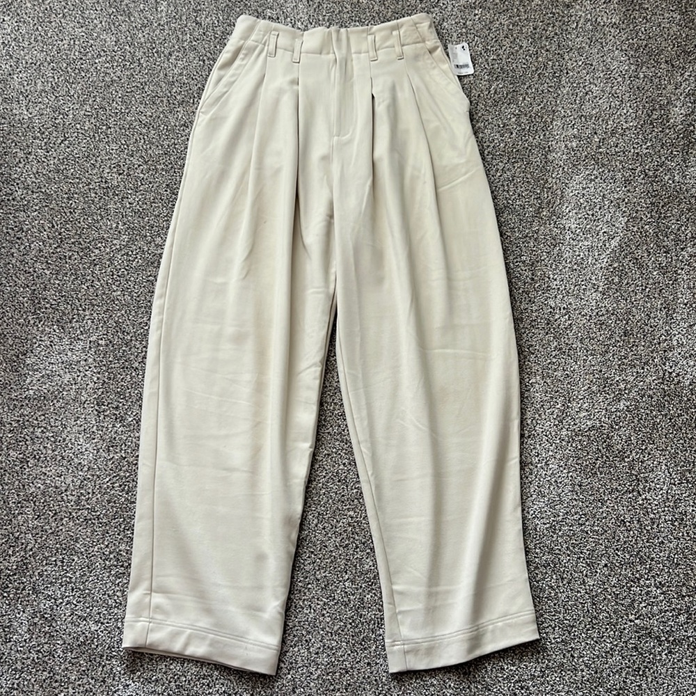 Free People Pleated Pants (SND/ Sable)